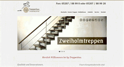 Desktop Screenshot of bptreppen.de